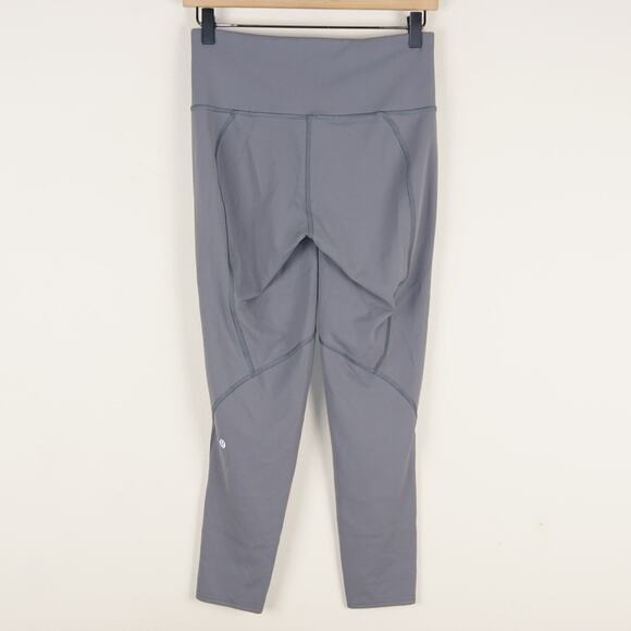 Lululemon To The Beat Tight 24" Gray Leggings Womens Sz 8 - Picture 3 of 9